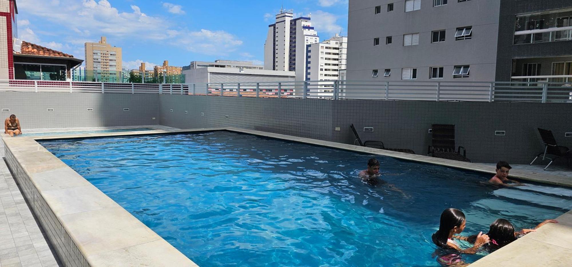 A Melhor Localizacao Da Praia Grande/Sp エクステリア 写真